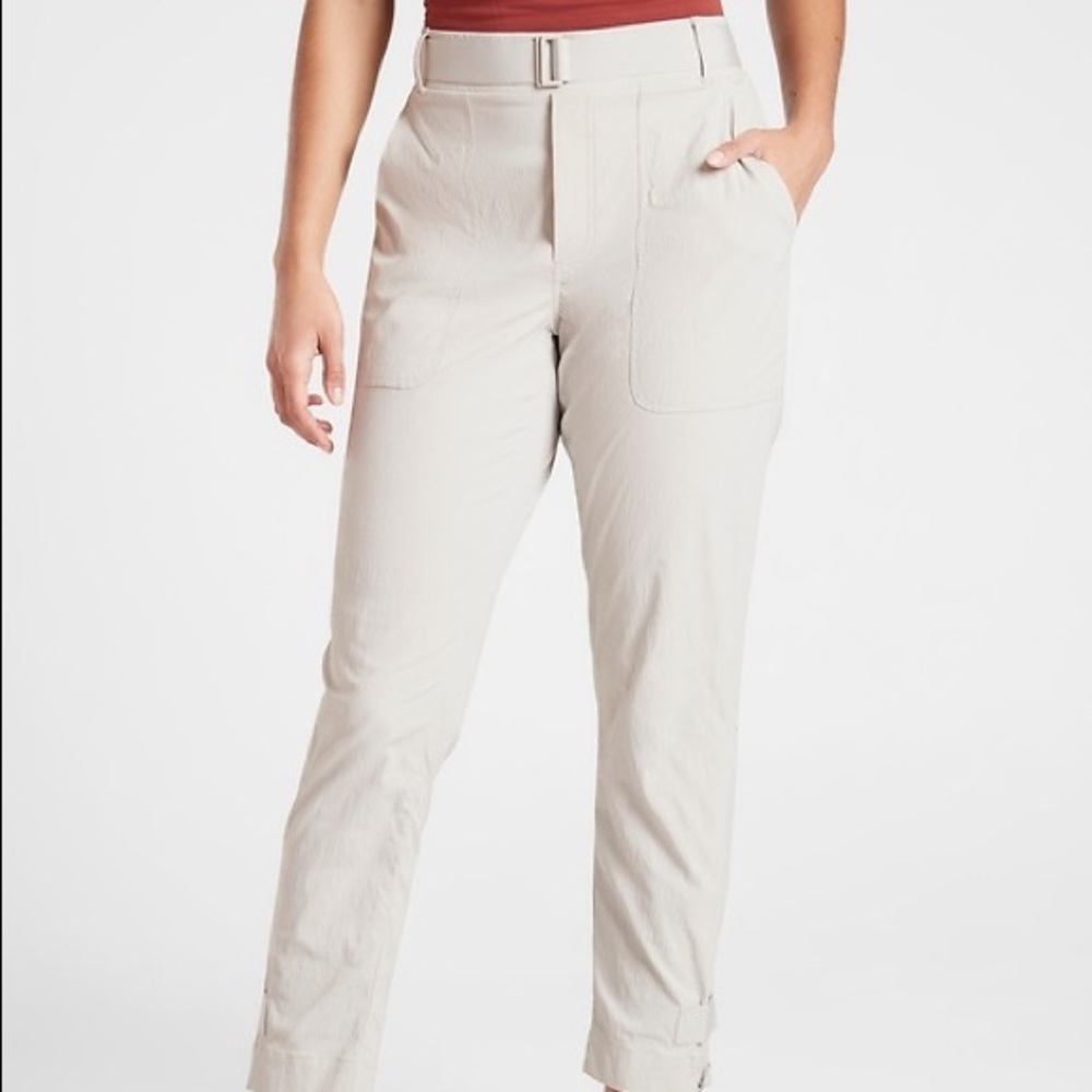 Athleta Trekkie Belted Hiking Pant Sz 16